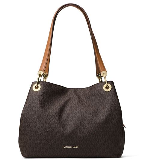 michael kors raven large shoulder tote|michael kors raven bag.